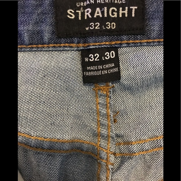 Urban Heritage jeans size 32W 30L - Picture 4 of 6